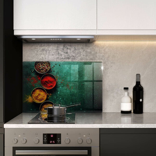 Stenska zaščitna plošča za štedilnik Orientalske začimbe