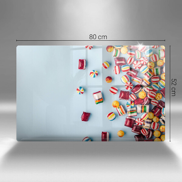 Zaščitna plošča za štedilnik Pisani bonboni