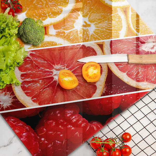 Zaščitna plošča za štedilnik Pisano sadje