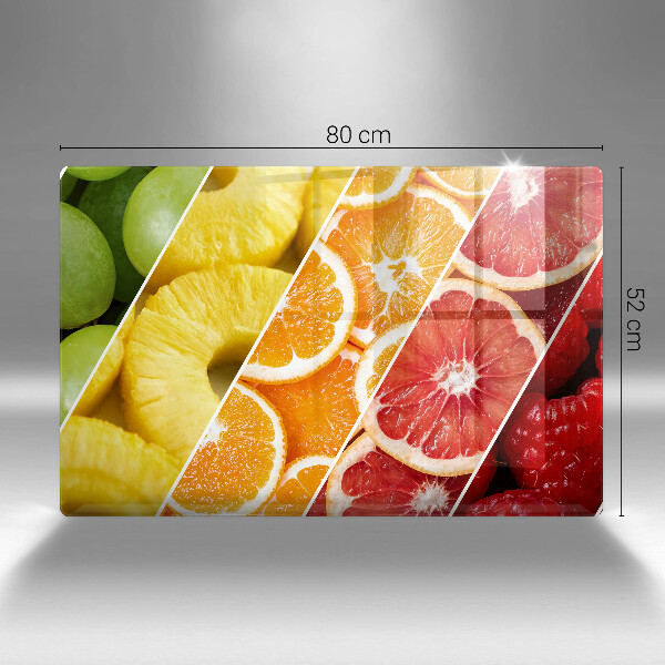 Zaščitna plošča za štedilnik Pisano sadje