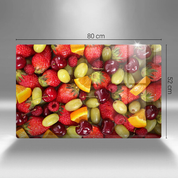 Zaščitna plošča za štedilnik Poletno sadje