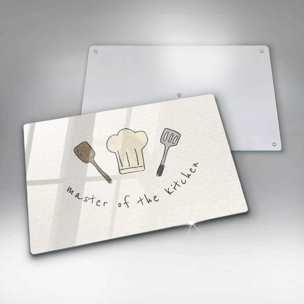 Zaščitna steklena plošča za štedilnik Master of the Kitchen