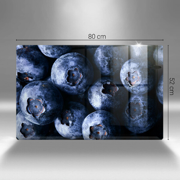 Zaščitna steklena plošča za štedilnik Jagode od blizu