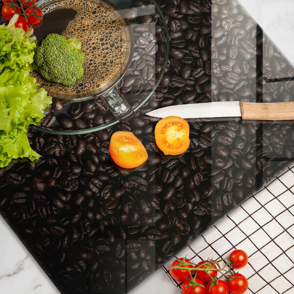 Zaščitna plošča za štedilnik Kava in fižol