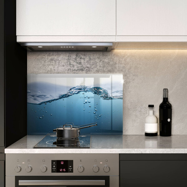 Zaščitna plošča za štedilnik Modra voda