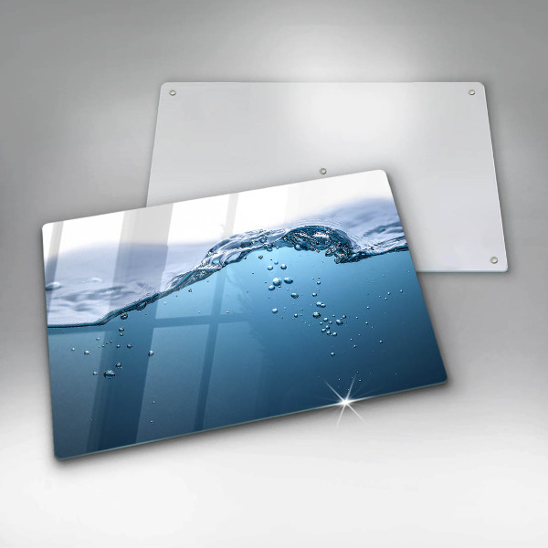 Zaščitna plošča za štedilnik Modra voda