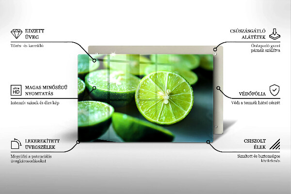 Zaščitna plošča za štedilnik Limeta citrusi