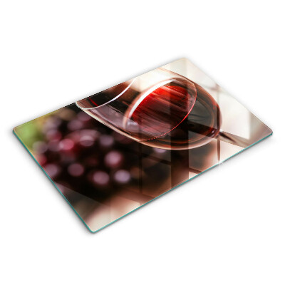 Zaščitna plošča za štedilnik Kozarec rdečega vina