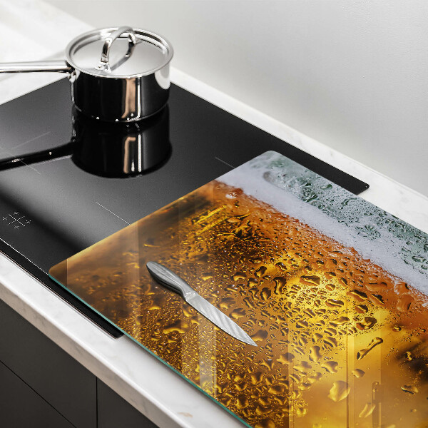 Stenska zaščitna plošča za štedilnik Moker kozarec piva