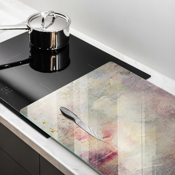 Zaščitna steklena plošča za štedilnik Barva teksture ozadja