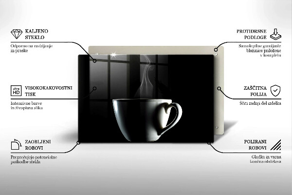 Zaščitna plošča za štedilnik Skodelica čaja