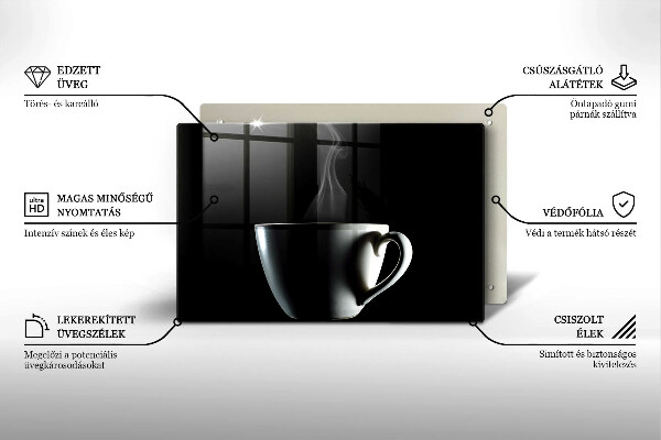 Zaščitna plošča za štedilnik Skodelica čaja
