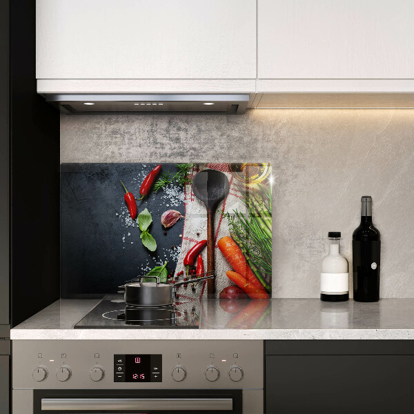 Zaščitna plošča za štedilnik Kuhinjska hrana