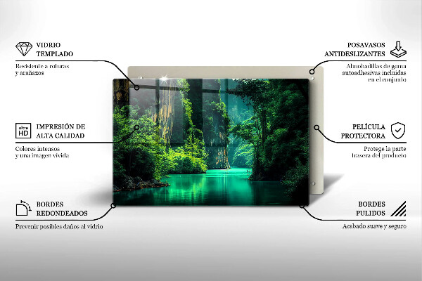 Zaščitna plošča za štedilnik Lagunska pokrajina