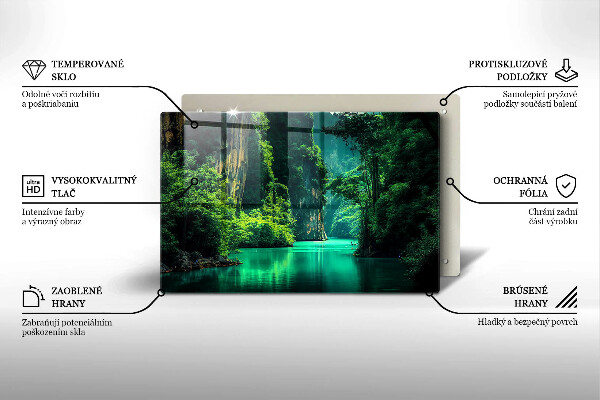 Zaščitna plošča za štedilnik Lagunska pokrajina