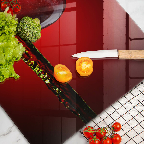 Zaščitna plošča za štedilnik Jabolčno sadje v vodi