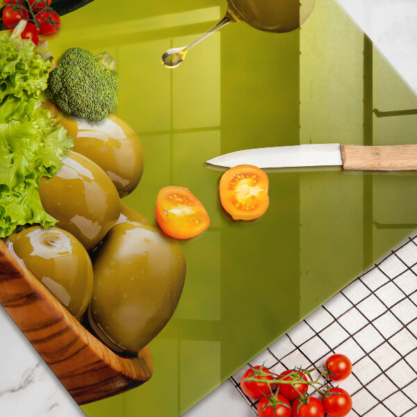 Zaščitna plošča za štedilnik Okusne olive