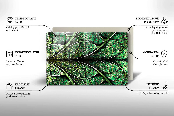 Zaščitna plošča za štedilnik Zgradba listnih žil