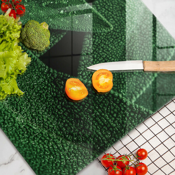 Zaščitna steklena plošča za štedilnik Listi rastline