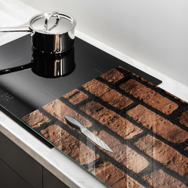 Zaščitna plošča za štedilnik Opečni zid