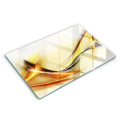 Zaščitna plošča za štedilnik Abstraktne črte svetlobe