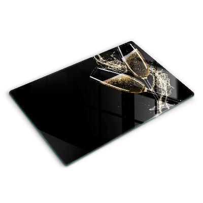 Zaščitna plošča za štedilnik Kozarci za šampanjec