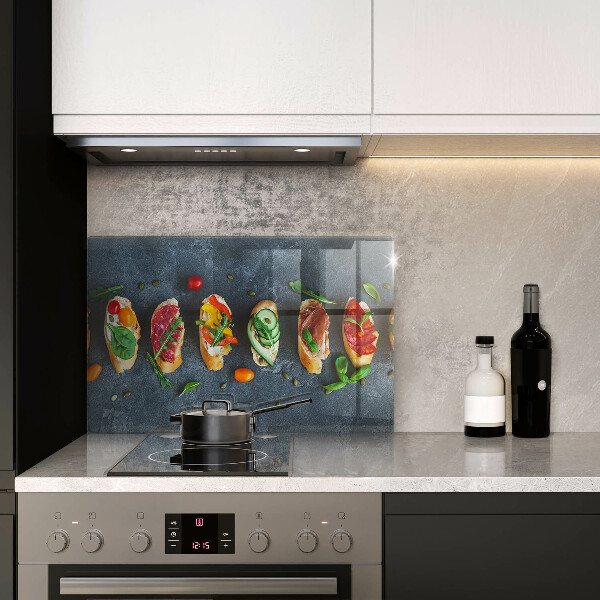 Zaščitna plošča za štedilnik Pisani sendviči