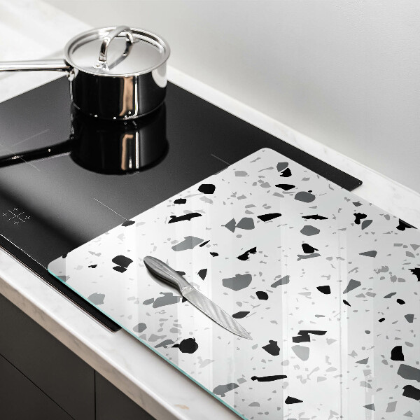 Stenska zaščitna plošča za štedilnik Dekorativna kamenina