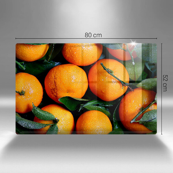 Stenska zaščitna plošča za štedilnik Oranžno sadje
