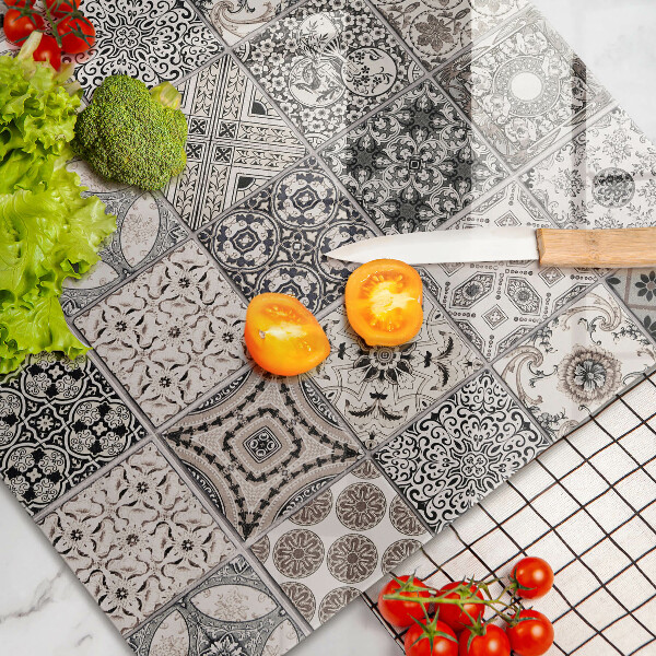 Zaščitna plošča za štedilnik Dekorativne ploščice