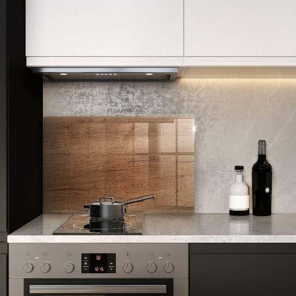 Zaščitna plošča za štedilnik Tekstura lesa