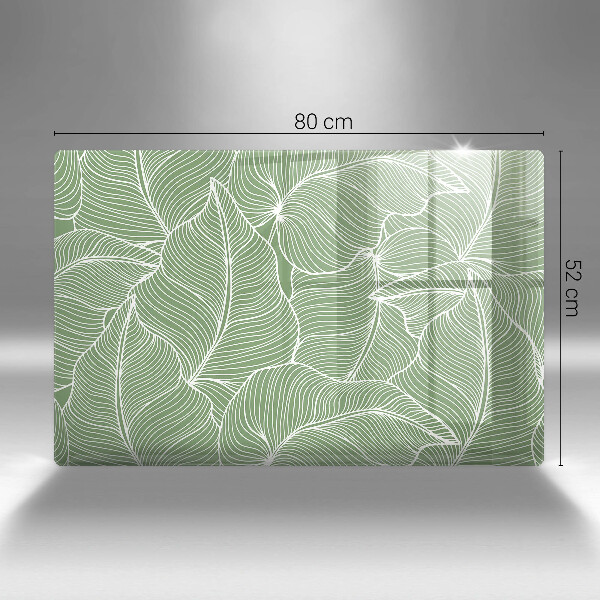 Zaščitna plošča za štedilnik Linearni listi