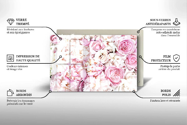 Zaščitna plošča za štedilnik Šopek potonike