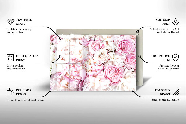 Zaščitna plošča za štedilnik Šopek potonike