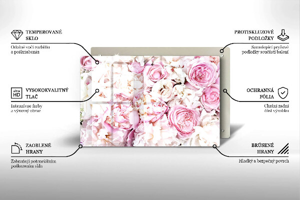 Zaščitna plošča za štedilnik Šopek potonike