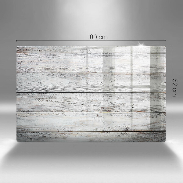 Zaščitna plošča za štedilnik Svetle lesene deske