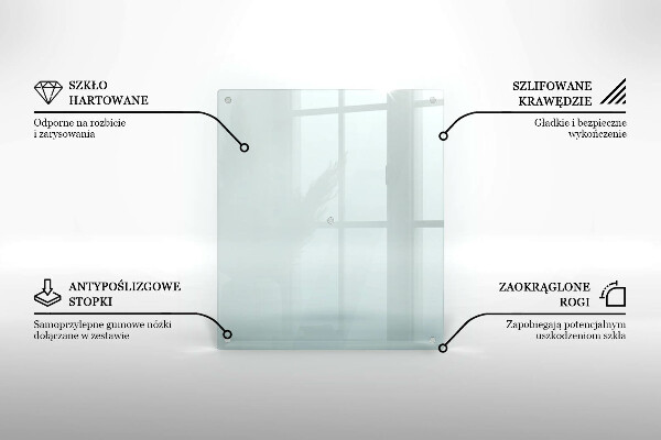 Prozorna zaščitna plošča za štedilnik 60x52 cm