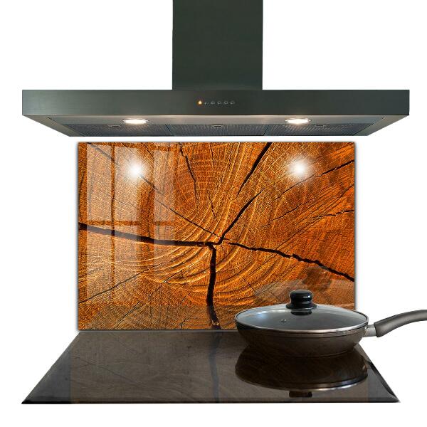 Stenska plošča za kuhinjo Struktura debla