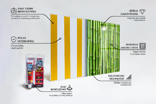 Zidna obloga za kuhinju Azijski bambus