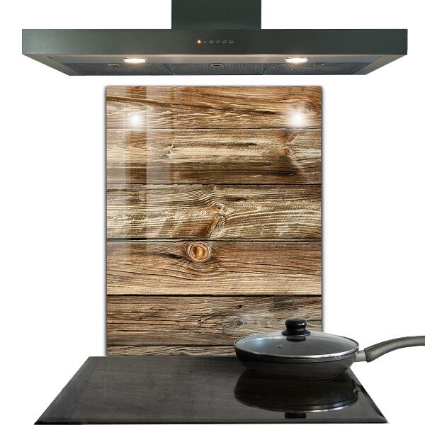 Stenska plošča za kuhinjo Lesena tekstura