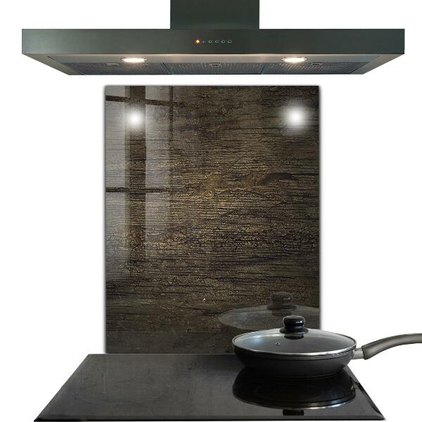 Stenska plošča za kuhinjo Retro tekstura lesa