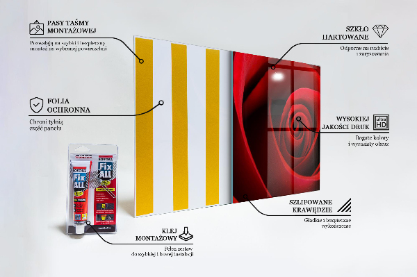 Zidna obloga za kuhinju Rdeča vrtnica ljubezen