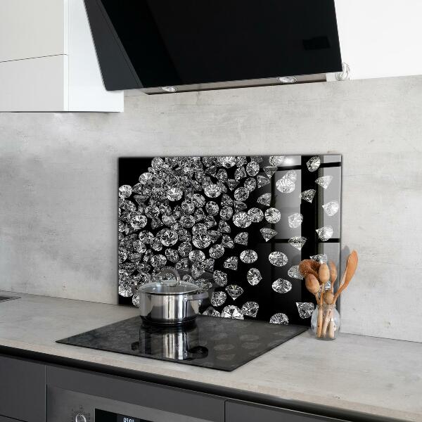 Stenska plošča za kuhinjo Diamonds friends ženske