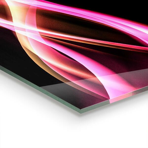 Stenska plošča za kuhinjo Moderne abstraktne vibracije