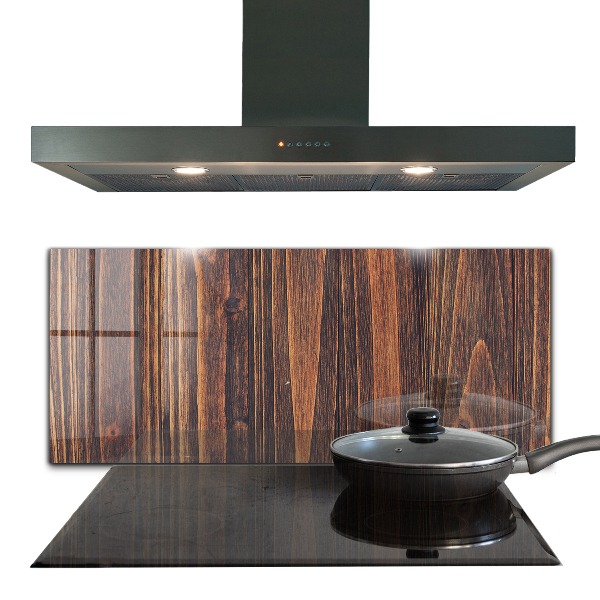 Stenska plošča za kuhinjo Naravna tekstura lesa