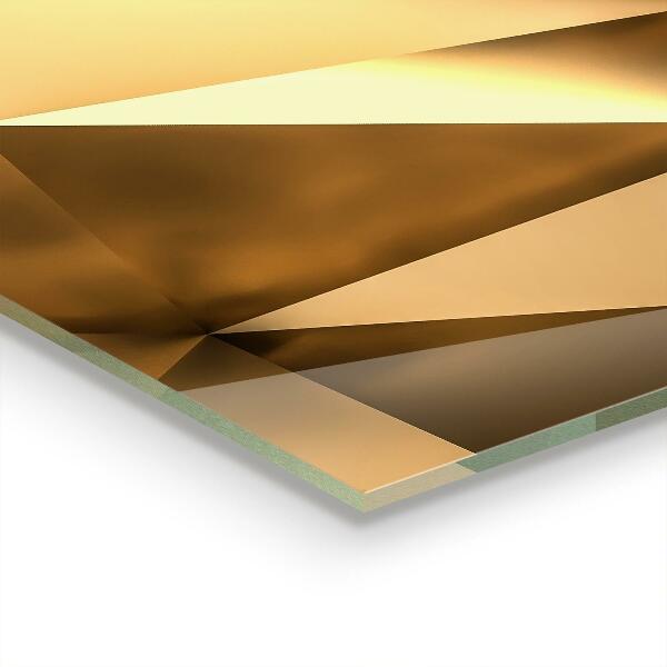 Stenska plošča za kuhinjo Kovinska geometrijska tekstura