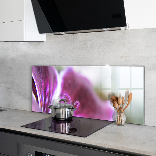 Zidna obloga za kuhinju Podrobnosti o naravi roza rože