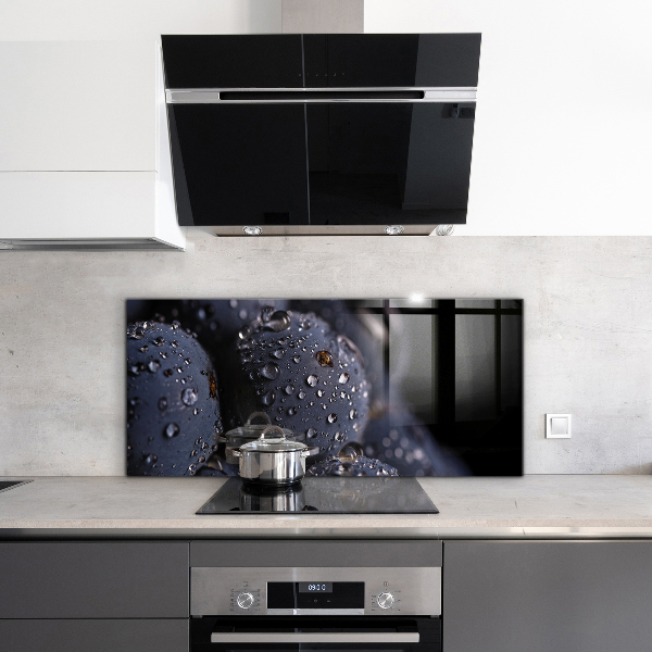 Stenska plošča za kuhinjo Sočne borovnice