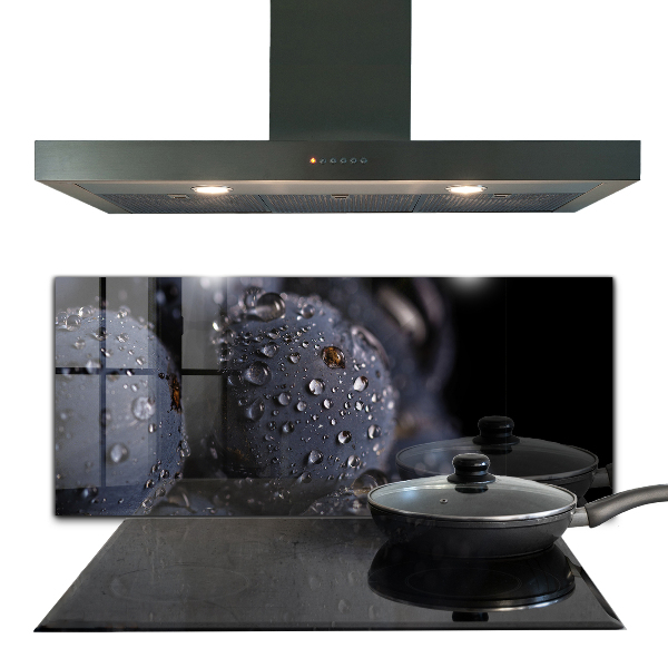 Stenska plošča za kuhinjo Sočne borovnice