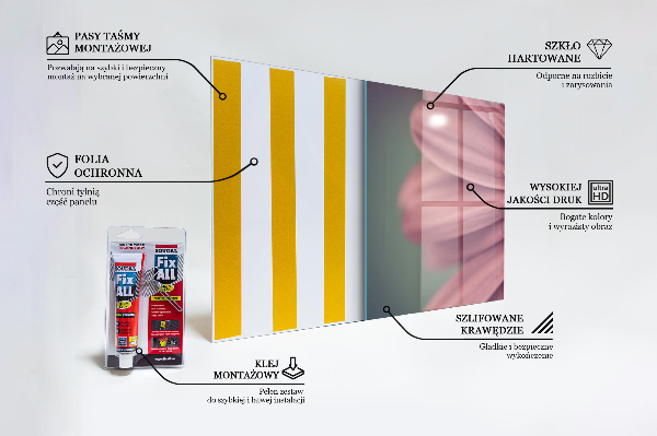 Zidna obloga za kuhinju Cvet margaretka gerbera